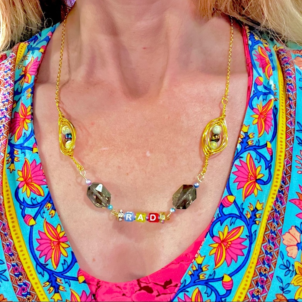 Colorful RAD Necklace - Picture 4 of 5